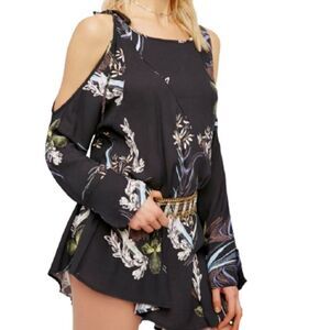 Free People Clear Skies Cold Shoulder Tunic XS